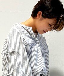 Samansa Mos2 blue | Tシャツ/カットソー