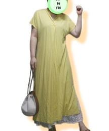 不明 | シャツワンピース