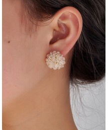 SHEIN | 花形ピアス(ピアス(両耳用))