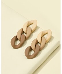 SHEIN | チェーン装飾ピアス(ピアス(両耳用))