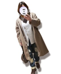 しまむら | ノーカラーコート