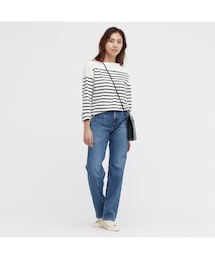 UNIQLO | ボーダーオーバーサイズT(Tシャツ/カットソー)