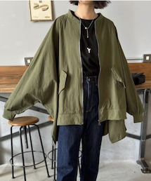 laule'a | ドルマン　オーバーブルゾン(ブルゾン)