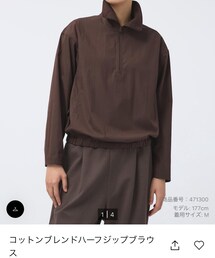 UNIQLO | 37 BROWN,Mサイズ(シャツ/ブラウス)