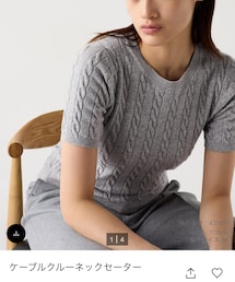 UNIQLO | グレー,Lサイズ(ニット/セーター)