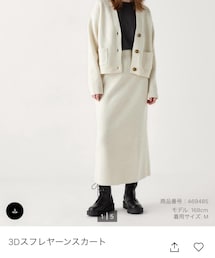 UNIQLO | オフホワイト,Mサイズ(スカート)