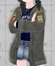 saintc acrium | ミリタリージャケット