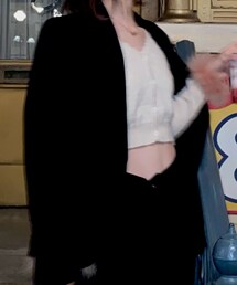 ZARA | ノーカラージャケット