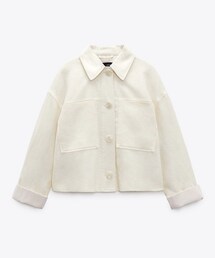 ZARA | リネンジャケット(ジャケット/アウター)