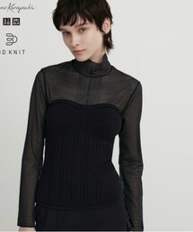 UNIQLO | 3Dスフレヤーンリブビスチェスムース(ニット/セーター)