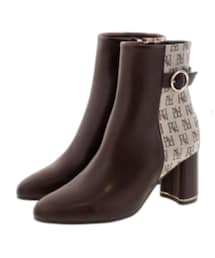 RANDA | ゴールドリングチャンキーヒールブーツ(ブーツ)