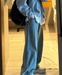 GU | Barrel Leg Jeans(デニムパンツ)