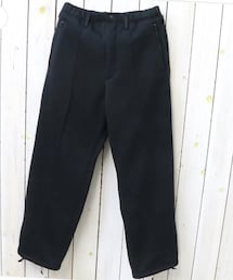 Engineered Garments | Engineered garments 2025 Knit Leisure Pant-Polyester Fleece (Black)(スウェットパンツ)