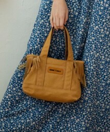 Minnetonka | 【MINNETONKA/ミネトンカ】 CANVAS BAG S / ショルダー付きキャンバスバッグ　(ハンドバッグ)