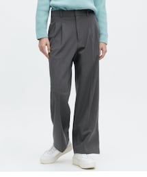 UNIQLO | タックワイドパンツ(パンツ)
