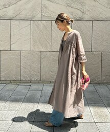 ulu | シャツワンピース