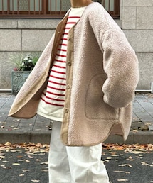 ulu | ノーカラーコート