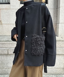 ulu | ノーカラーコート