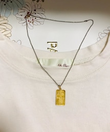 不明 | ゴールドコインバー 5g ペンダントトップ 38cm(ネックレス)