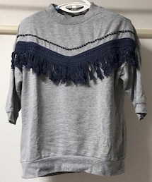 AS KNOW AS PINKY | フリンジアイテムポンポン♪フリンジPO(Tシャツ/カットソー)