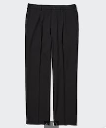 UNIQLO | タックワイドパンツ M(スラックス)