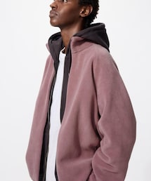 UNIQLO | フリースジャケット XL (73 PURPLE)(ニット/セーター)