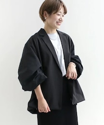 CHIGNON | 袖ドッキングフォルムジャケット(テーラードジャケット)