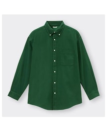 GU |  ツイルオーバーサイズシャツ(長袖)3XL(シャツ/ブラウス)