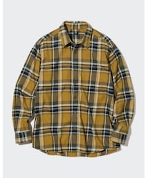 UNIQLO |  フランネルチェックシャツ(3XL)(シャツ/ブラウス)