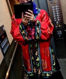 古着 | 大阪のアメ村で買ったあまりにも良すぎるチャイナ服 死ぬ時は一緒に棺桶に入れてほしい(その他トップス)