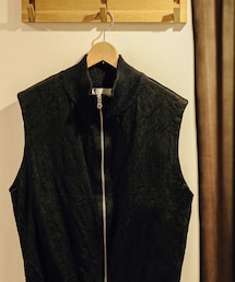 walenode | C THE C別注 ex. Organic hemp high neck vest(ベスト)