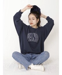 Ungrid | Vans別注 ビッグロゴスウェット(トップス)