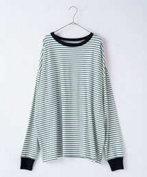 Kastane | 【WHIMSIC】MULTI BORDER LONG SLEEVE TEE(Tシャツ/カットソー)