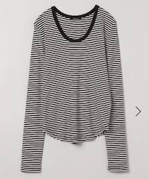 JEANASIS | スムーステレコUネックLS TEE(トップス)