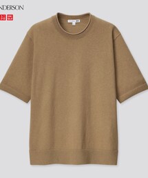 UNIQLO | UNIQLO リネンブレンドクルーネックセーター(ニット/セーター)