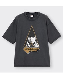 GU | ビッグT5分袖(Tシャツ/カットソー)