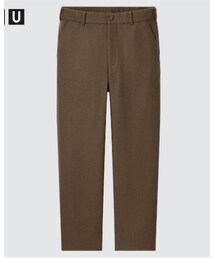 UNIQLO | ウールブレンドワイドフィットパンツ(スラックス)