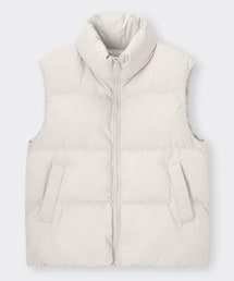 GU | ヒートパデッドオーバーサイズベスト　WOMAN XS(ダウンベスト)