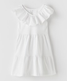 ZARA KIDS | フリルティアードワンピース13-14y(164)(ワンピース)