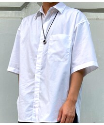 GU | イージーケアオーバーサイズシャツ(5部袖)(シャツ/ブラウス)
