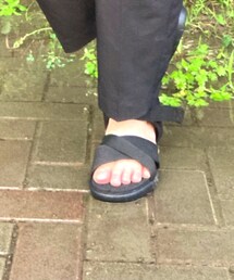 GU | ソフトアーチスポーツサンダル。両足出してなくてごめんなさい💦(サンダル)