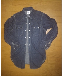Levi's | ショートホーン　デニムウエスタンシャツ　61504　復刻00年(シャツ/ブラウス)