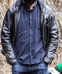 no brand | no brand コットンシャツ size:XL(シャツ/ブラウス)