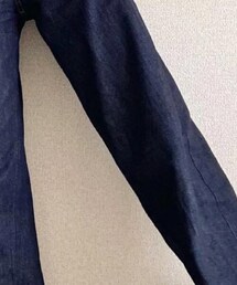 GU | ローライズバギーパンツがものすごい形が良い！丈長め着用(デニムパンツ)