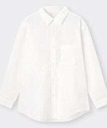 GU | ブロードリラックスフィットシャツ(シャツ/ブラウス)