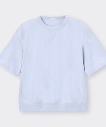 GU | スウェT(ライトブルー)(Tシャツ/カットソー)