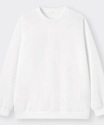 GU | ダブルフェイスビッグプルオーバー(スウェット)