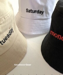 tocotocobear | WEEK バケハ(ハット)