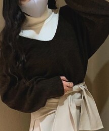 AS KNOW AS PINKY | ニット/セーター