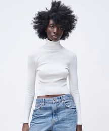 ZARA | リブニットセーター(ニット/セーター)
